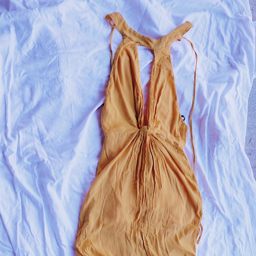 SUMMER SALE* Women’s Yellow forever 21 Dress maxi dress